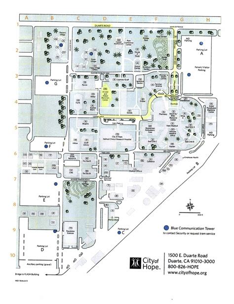 City Of Hope Duarte Map - Maping Resources