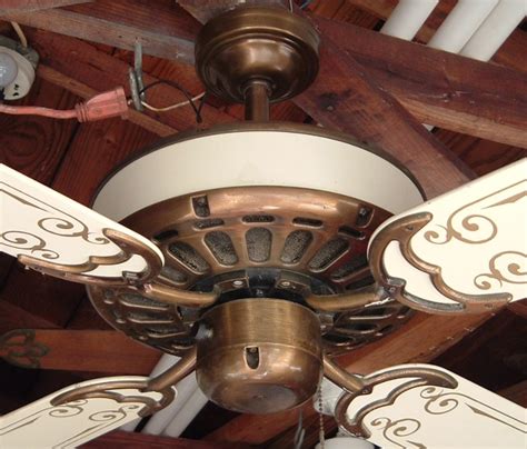 Casablanca Zephyr Antique Brass & White Ceiling Fan