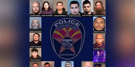 Arizona police arrest 17 men in Phoenix suburb during multi-week sex crime operation | Fox News