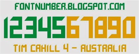 Australia Font 2013