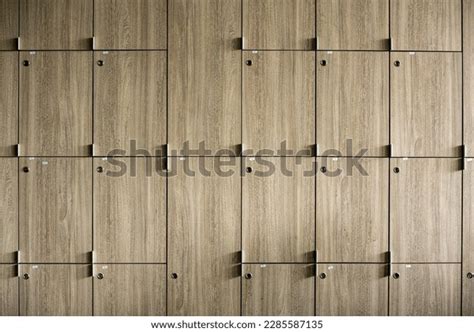 Wooden Lockers Key Locker Room School Stock Photo 2285587135 | Shutterstock