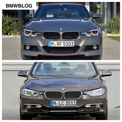 Photo Comparison: F30 3 Series Sedan vs. Facelift