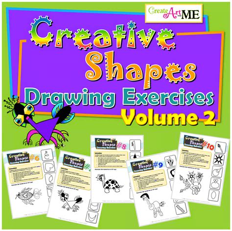 Creative Shapes Exercises Volume 2 - Create Art with ME