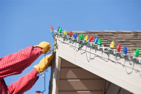 How to Safely Install Christmas Lights on Your Roof