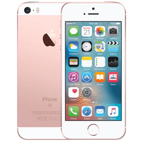 Refurbished Apple iPhone SE 16GB, Rose Gold - Unlocked GSM - Walmart ...