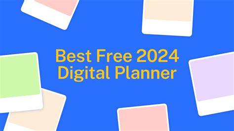 Best Free 2024 Digital Planner (with Goodnotes, Etsy, iPad Templates)