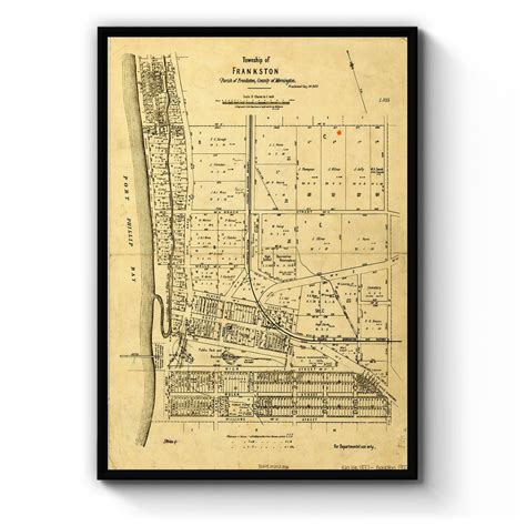 Frankston, Victoria Vintage Maps