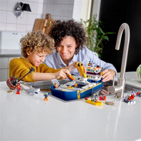 The LEGO City Ocean Exploration Ship - the LEGO City set that embodies the excitement of ...