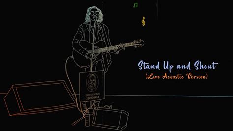 Stand Up and Shout Live Acoustic Version (Lyric Video) - Sarah Lightman ...