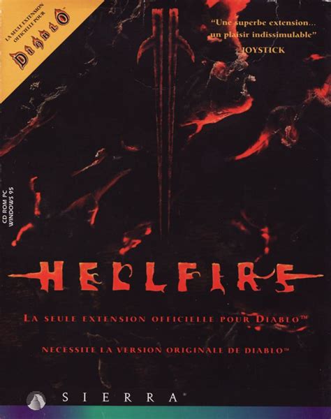 Diablo + Hellfire (1998) Windows box cover art - MobyGames