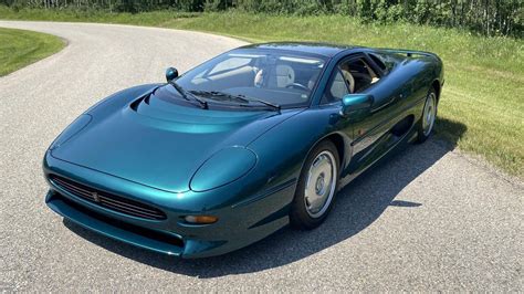 A Legendary Jaguar XJ220 For Sale In A Splendid Shade Of Green