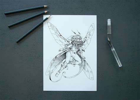 Faerie Illustration on Behance