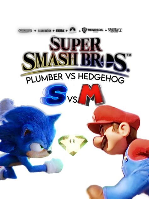 Sonic Vs Mario - SUPER SMASH BROS MOVIE by lolthd on DeviantArt