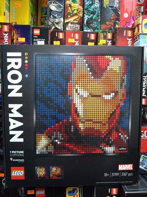 LEGO ART IRON MAN 31199, 預購 - Carousell