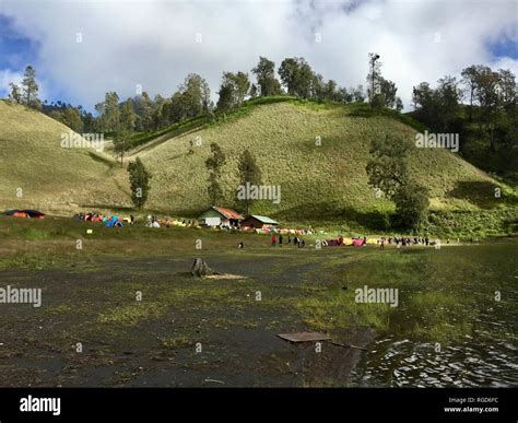 Mount Semeru Hiking Stock Photo - Alamy