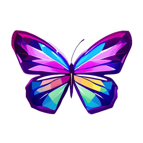 3D Butterfly Photorealistic Stained Glass · Creative Fabrica