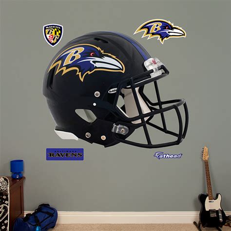 Baltimore Ravens Helmet Wall Decal | Shop Fathead® for Baltimore Ravens ...