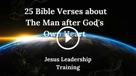 David: 25 Bible Verses about The Man after God's Own Heart