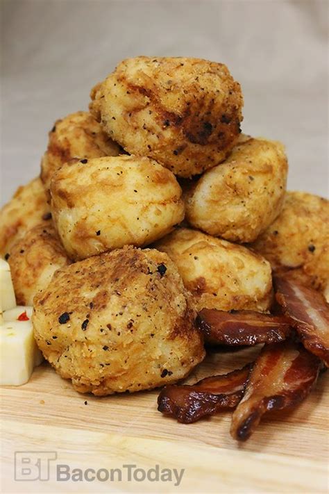 Bacon Stuffed Potato Balls | Recipe | Potatoes, Stuffed potato balls, Bacon