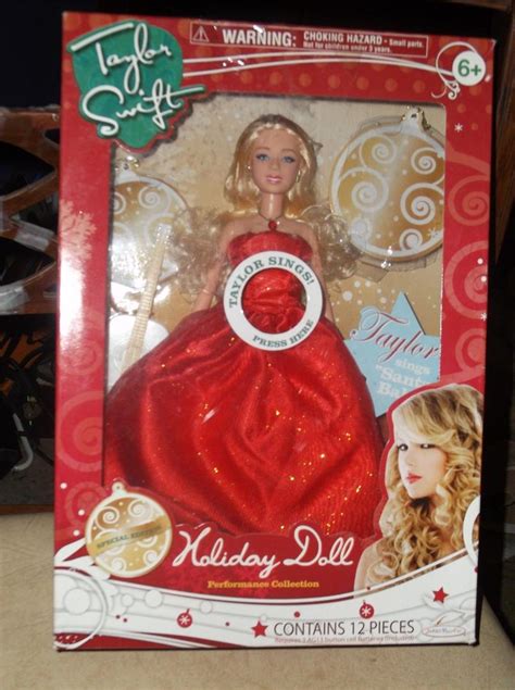 New Taylor Swift Special Edition Holiday Doll Sings "Santa Baby ...