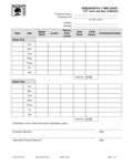 2024 Timesheet Template - Fillable, Printable PDF & Forms | Handypdf