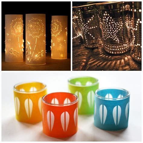 20 Delightful DIY Candle Holders and Luminaries - Mum In The Madhouse