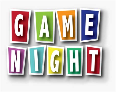 Game Night Logo Transparent, HD Png Download , Transparent Png Image ...