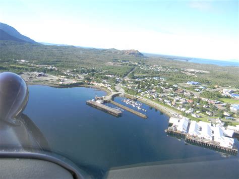 Metlakatla aerial view from Jerry Scudero's plane (flight from ...