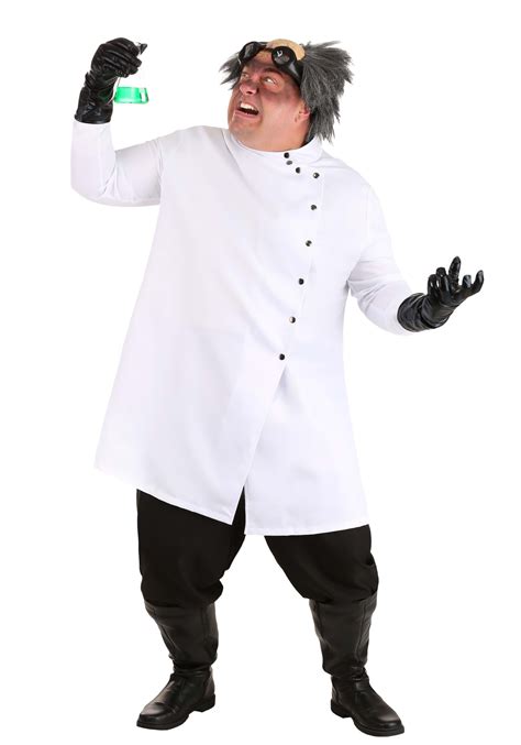 Plus Size Men's Mad Scientist Costume