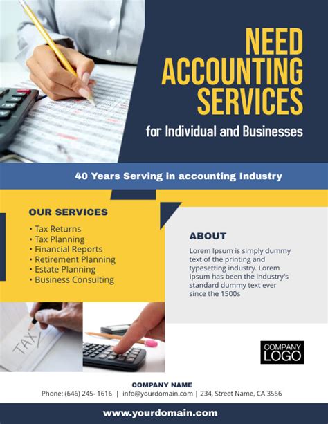 Accounting Services Poster