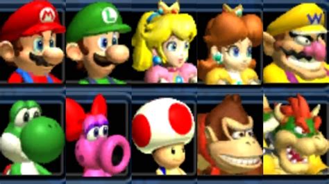 Mario Kart Double Dash - All Characters | Doovi