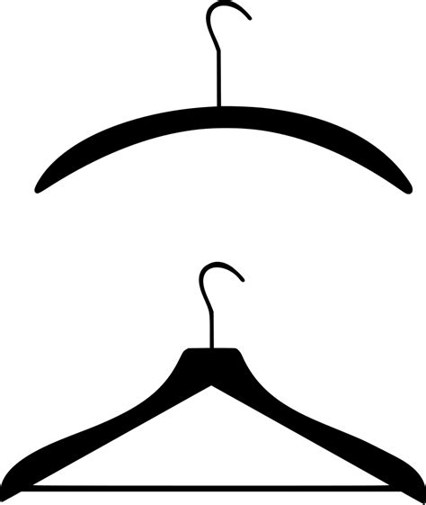 SVG > clothing hanger - Free SVG Image & Icon. | SVG Silh