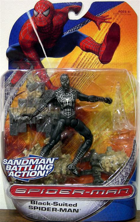 Black-Suited Spider-Man Trilogy Action Figure Hasbro