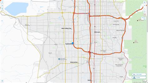 Taylorsville Utah Map - United States
