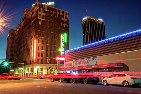 Driving Through Downtown Amarillo Texas Photograph by Gregory Ballos