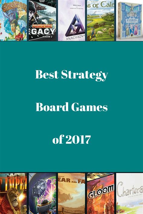 Best Strategy Board Games of 2017