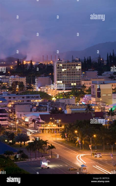 New Caledonia, Grande Terre Island, Noumea, Town view Stock Photo - Alamy