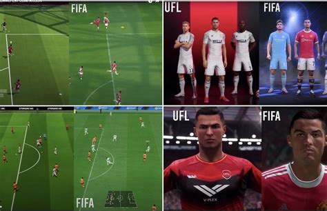 UFL vs FIFA 22: Gameplay footage compared in side-by-side video