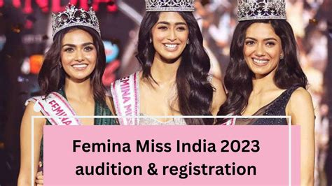 Femina Miss India 2023: How to apply, Check procedure, registration, Eligibility criteria and more