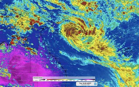 Tropical Cyclone Jasper forms in Australian region