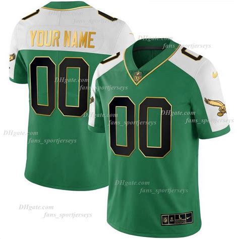 NFL_Jersey Jason Kelce Jalen Hurts Football Jersey 55 Graham AJ Brown ...