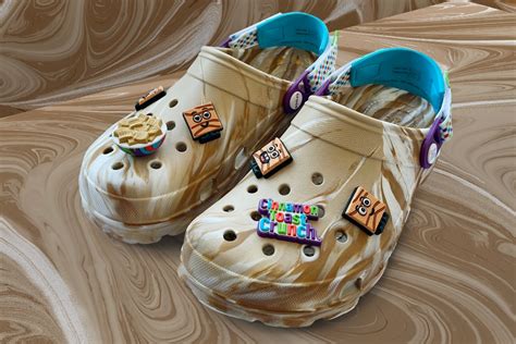 Crocs and General Mills Just Launched Cinnamon Toast Crunch-Themed Clogs