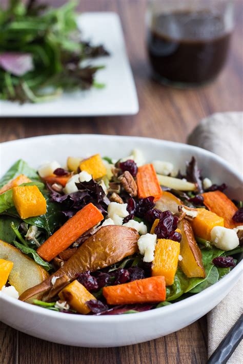 Roasted Vegetable Salad with Balsamic Vinaigrette Dressing | The Beach House Kitchen