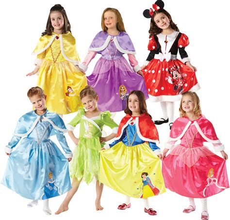 Disney Princess Girls Winter Wonderland Fancy Dress Kids Childrens Costume 3-8 Y | eBay