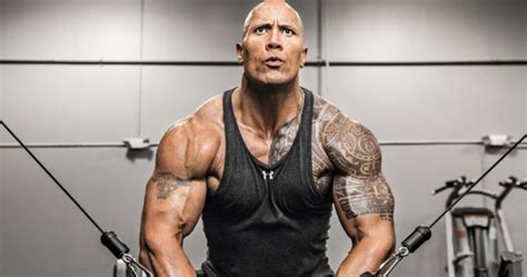 The Rock Needed Stitches After Suffering A Head Injury During A Gym ...