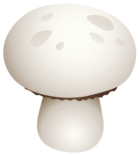 White Mushroom PNG Clipart - Best WEB Clipart