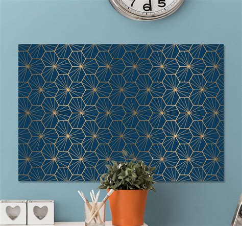 elegant geometric pattern modern art prints on canvas - TenStickers