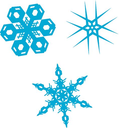 Free vector graphic: Snowflakes, Crystals, Winter, Cold - Free Image on ...