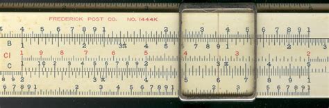 Instructions for using a Slide Rule