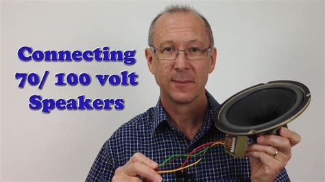 70 Volt Speakers Wiring Diagram